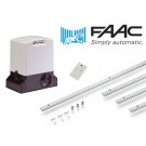 Μοτέρ για συρόμενες γκαραζόπορτες έως 900 κιλά FAAC 741 Basic Kit