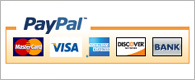 Δεχόμαστε πληρωμές με πιστωτικές κάρτες και PayPal